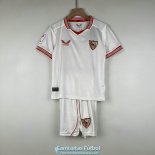 Camiseta Sevilla Ninos Primera Equipacion 2023/2024 Camiseta Sevilla Ninos Primera Equipacion 2023/2024