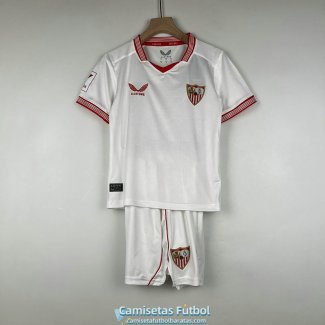 Camiseta Sevilla Ninos Primera Equipacion 2023/2024