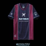Camiseta West Ham United x Iron Maiden Retro Blue 2011/2012