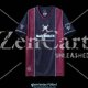 Camiseta West Ham United x Iron Maiden Retro Blue 2011/2012
