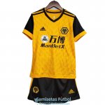 Camiseta Wolves Ninos Primera Equipacion 2020-2021