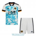 Camiseta Wolves Ninos Segunda Equipacion 2020-2021