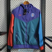 PSG Chaqueta Rompevientos Green I 2022/2023