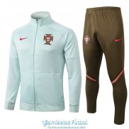 Portugal Chaqueta Green I + Pantalon 2020-2021