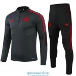 Bayern Munich Sudadera De Entrenamiento Grey II + Pantalon Grey 2021/2022