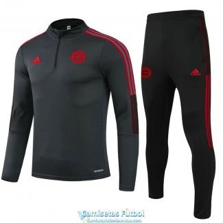 Bayern Munich Sudadera De Entrenamiento Grey II + Pantalon Grey 2021/2022
