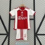 Camiseta Ajax Ninos Primera Equipacion 2023/2024