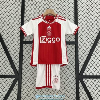 Camiseta Ajax Ninos Primera Equipacion 2023/2024