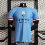 Camiseta Authentic Manchester City Primera Equipacion 2022/2023