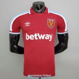 Camiseta Authentic West Ham United Primera Equipacion 2021/2022