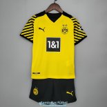 Camiseta Borussia Dortmund Ninos Primera Equipacion 2021/2022