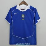 Camiseta Brasil Retro Segunda Equipacion 2004/2006