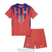 Camiseta Chelsea Ninos Tercera Equipacion 2020-2021
