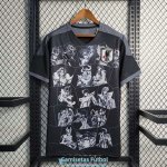 Camiseta Japon Anime Saints Black 2023/2024