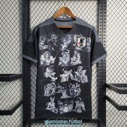 Camiseta Japon Anime Saints Black 2023/2024