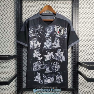 Camiseta Japon Anime Saints Black 2023/2024