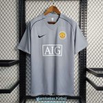 Camiseta Manchester United Portero Grey Retro 2007/2008
