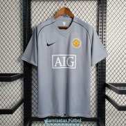 Camiseta Manchester United Portero Grey Retro 2007/2008