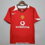 Camiseta Manchester United Retro Primera Equipacion 2004/2006