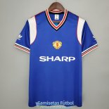 Camiseta Manchester United Retro Segunda Equipacion 1985/1986