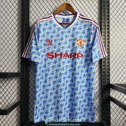 Camiseta Manchester United Retro Segunda Equipacion 1990 1992