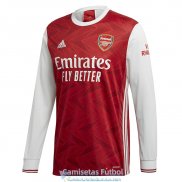 Camiseta Manga Larga Arsenal Primera Equipacion 2020-2021