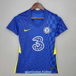 Camiseta Mujer Chelsea Primera Equipacion 2021/2022