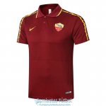Camiseta Roma Polo Red 2020-2021