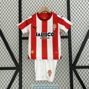 Camiseta Sporting Gijon Ninos Primera Equipacion 2023/2024
