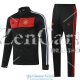 Manchester United Chaqueta Black Red + Pantalon 2020/2021