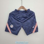 Pantalon Corto PSG Training Blue I 2021/2022
