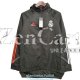 Real Madrid Chaqueta Rompevientos Black White Red 2020-2021