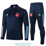 Ajax Sudadera De Entrenamiento Burgundy + Pantalon 2020-2021