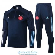 Ajax Sudadera De Entrenamiento Burgundy + Pantalon 2020-2021