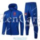 Barcelona Chaqueta Capucha Blue + Pantalon Blue 2021/2022