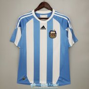 Camiseta Argentina Retro Primera Equipacion 2010/2011