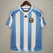 Camiseta Argentina Retro Primera Equipacion 2010/2011