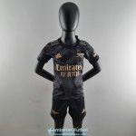 Camiseta Arsenal Ninos Segunda Equipacion 2022/2023