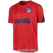 Camiseta Atletico De Madrid Training Red 2020-2021