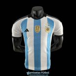 Camiseta Authentic Argentina 3 Star Primera Equipacion 2022/2023