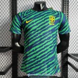 Camiseta Authentic Brasil Special Edition Green Blue 2022/2023