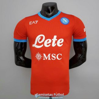 Camiseta Authentic Napoli Segunda Equipacion 2021/2022