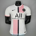 Camiseta Authentic PSG Pink White 2021/2022