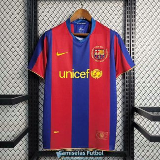 Camiseta Barcelona Retro Primera Equipacion 2007/2008
