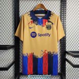 Camiseta Barcelona Training Suit Yellow I 2023/2024