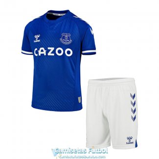Camiseta Everton Ninos Primera Equipacion 2020-2021