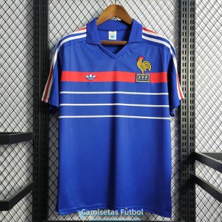 Camiseta Francia Retro Segunda Equipacion 1984/1986