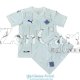 Camiseta Islandia Ninos Segunda Equipacion 2020/2021