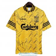 Camiseta Liverpool Retro Segunda Equipacion 1994 1996