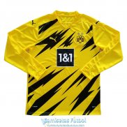 Camiseta Manga Larga Borussia Dortmund Primera Equipacion 2020-2021